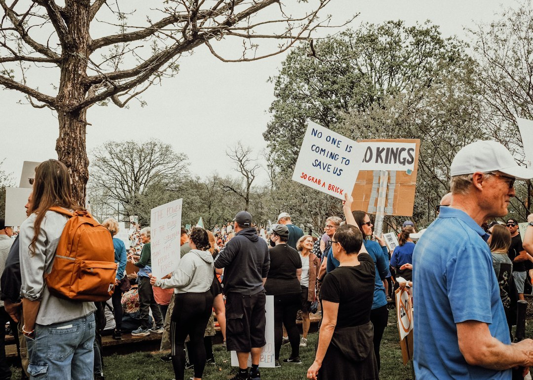 citizens discussing climate policy