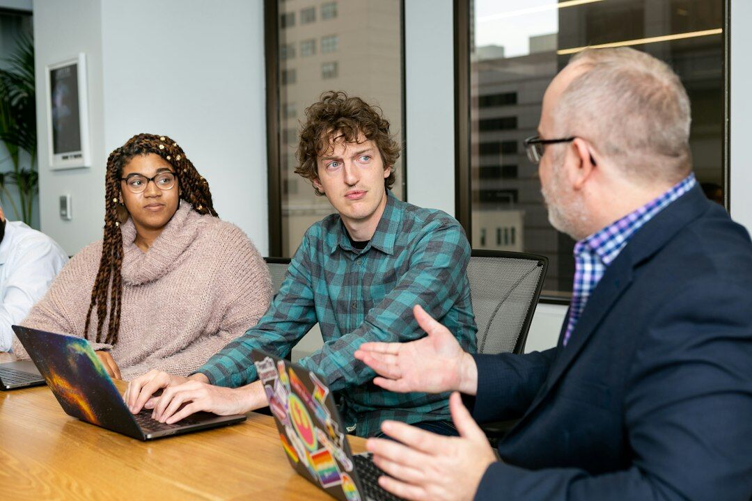researchers discussing integration